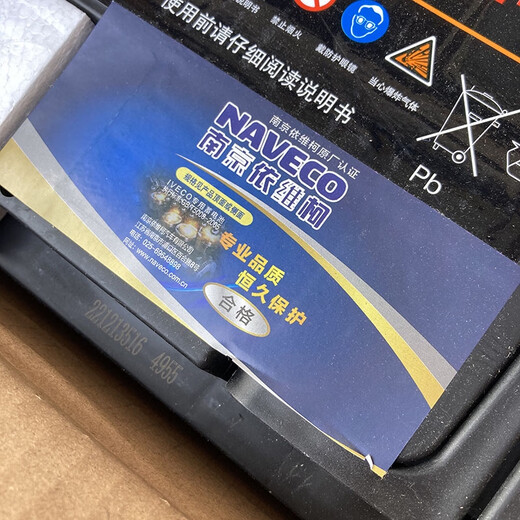 丽田得意原厂20456四驱低温蓄12V120AH欧胜房车专用电瓶 120A得意电瓶9855+木架