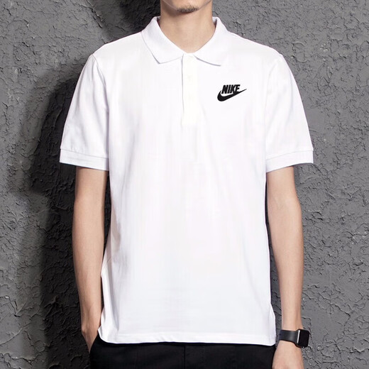耐克（NIKE）官方舰店T恤男装 新款运动服高尔夫休闲跑步短袖翻领透气POLO衫 FN3895-100 M
