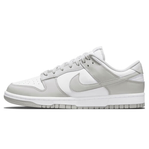 Nike (NIKE) casual shoes men's shoes 2025 summer new DUNK LOW sneakers fashionable retro non-slip low-top lightweight board shoes DD1391-103 white mist gray 40