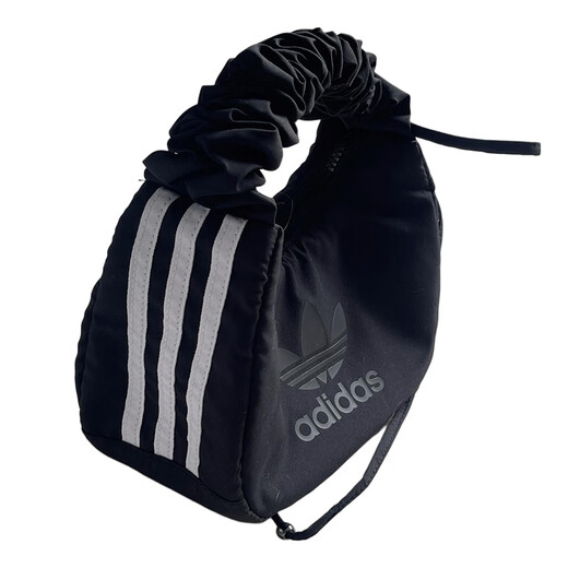 阿迪达斯 （adidas）/三叶草 帆布 帆布包云朵包手提单肩包 中号JP0145 暖沙色KA9272大号 羊角包