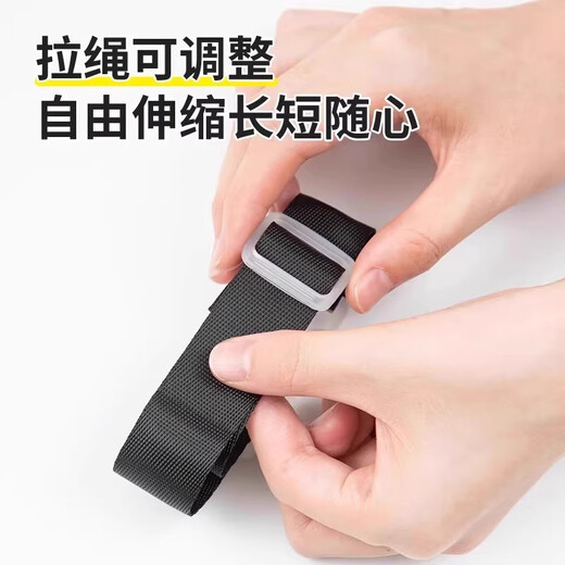 Suitcase buckle travel box buckle trolley box external hook travel business trip backpack bag portable bundle strap Random color [4 packs] length adjustable