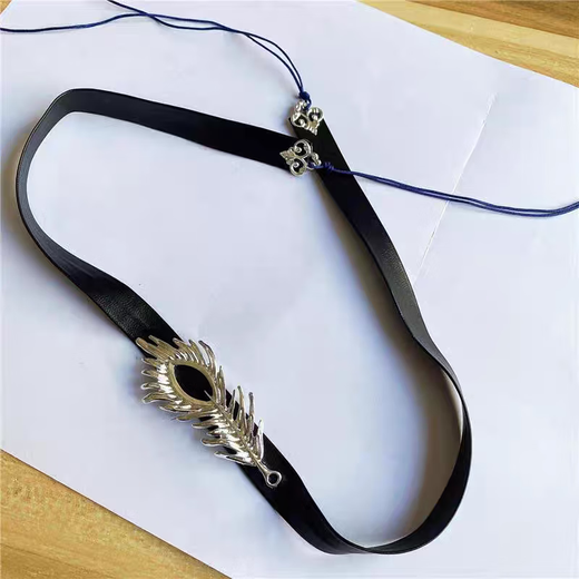 SNQP Horse Face Rock Haarzubehör Herrenhaarband Neue Stil Hanfu Kopfbedeckung Antike Styme Stirnband Binde Haarkand Wischtwischungshaarzubehört