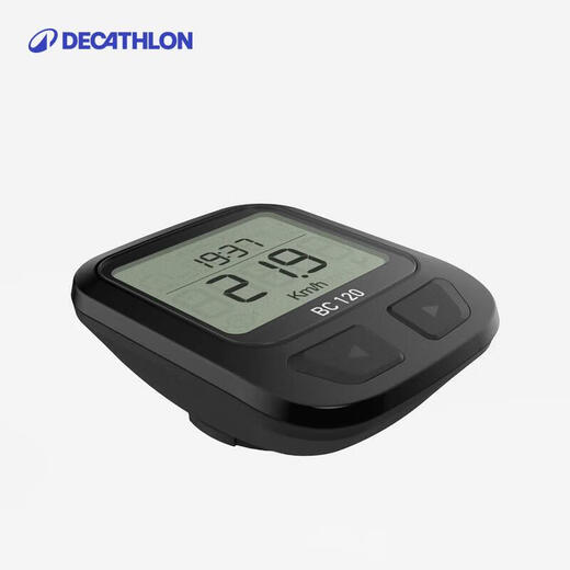 迪卡侬（DECATHLON）无线码表山地车公路自行车里程温度中阶款-无线磁石感应-4837997