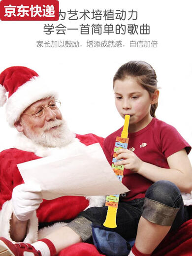 蓝彩何口风琴儿童乐器口琴幼儿喇叭吹口哨竖笛宝宝小喇叭玩具早教 皮卡丘13音口风琴可吹更多歌曲