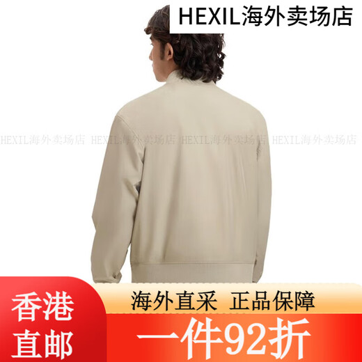 安德玛（UNDERARMOUR） EF Woven男女情侣简约运动休闲外套138936 黑色001 XS 均码