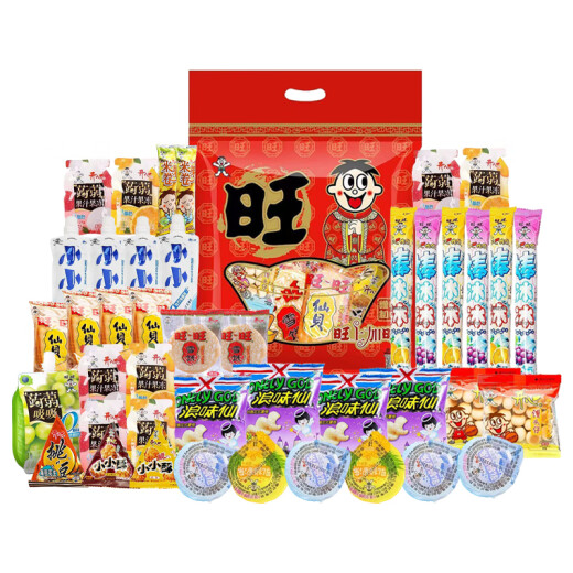 Wangwangwangwang Gift Pack Wangwang Potato Chip Pack Día de los niños Surprisura Pack Pack Pack June Gift Pack Gift Wanwang 1 June Day Snack Pack 1342G