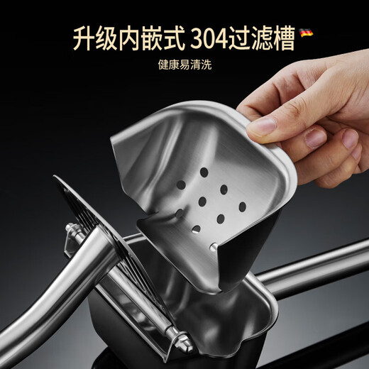 Bomans 304 stainless steel manual juicer pomegranate orange juice squeezer household fruit press lemon juicer 304 steel juicer