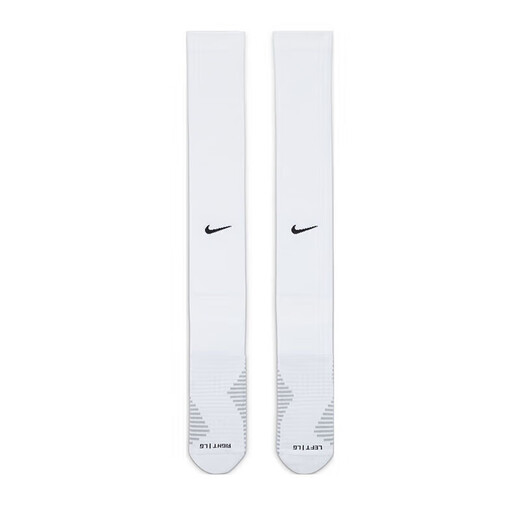 Nike (NIKE) socks for men and women, quick-drying breathable sports socks, high socks, one pair of DH6622-100 white L