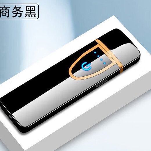 Electronic lighter rechargeable lighter windproof new touch cigarette lighter lighter touch cigarette lighter upgraded model touch sensing/overcurrent protection