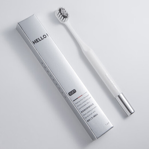 Haoniu (HAONIU) wide-head soft-bristle toothbrush, ultra-fine adult couple toothbrush, male and female student special home use, mountain-shaped soft bristles, 4 pieces