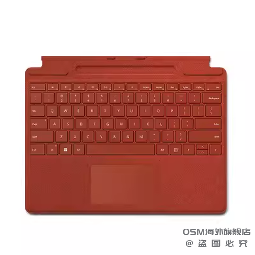 Microsoft SurfacePRO11 / 1098 // 7654go3 / 4 Backlight Backlight Backlight Pro8_9_10_11_x Wavebi Red Clavier [avec fente de stylo] Country