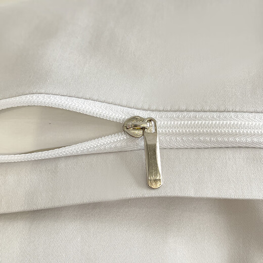 Hengyuan high-end 100-count long-staple cotton solid color bed four-piece set Class A pure cotton quilt cover quilted fitted sheet high-end Nolan-white powder fitted sheet 1.8m quilted four-piece set