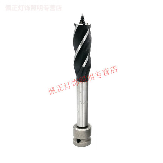 MieLanat MIELANAT electric wrench 18-turn woodworking 2 twist template drill bit high-speed steel 22 special electric board four-slot four-edged self-tapping drill 20mm sharp type