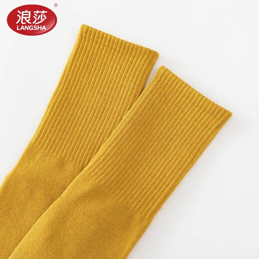 LangSha Yoga Socks Summer Thin Jump Rope Mid-Tube Socks Pilates Dancer Sports Fitness Trampoline Non-Slip Socks Women Remarks Color Optional 3 Pairs Average Size 34-40