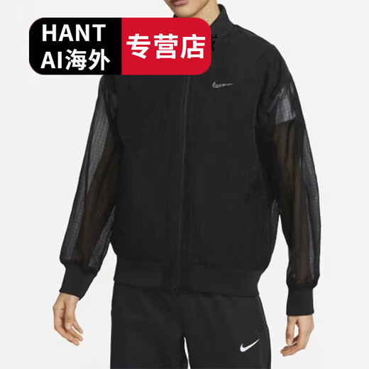 
NIKE Nike Sports Sunscreen Women's Woven Stand Collar Translucent Jacket DV-Official Flagship Authentic DV7973-010 S
