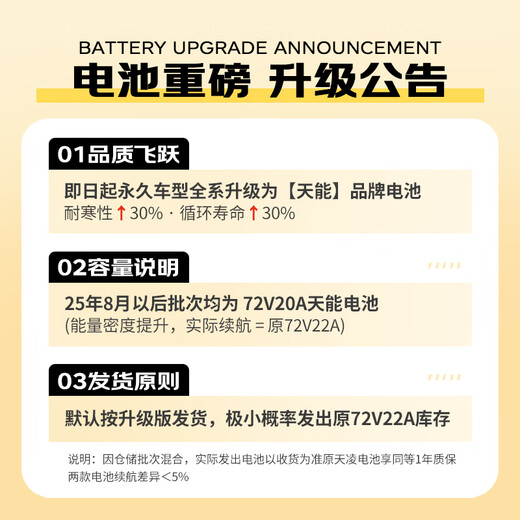 Permanent electric motorcycle, large pedal, long battery life, smart unlocking, new national standard take-out commuter electric motorcycle 72V20Ah, cool cow series, polar white, 24 issues interest-free