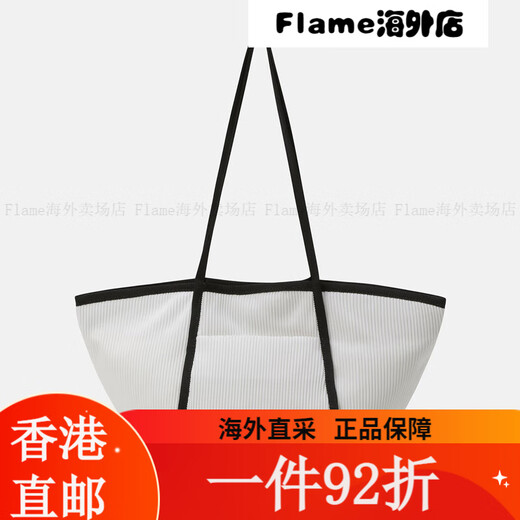 迪桑特（DESCENTE）单肩包女士简约轻便时尚潮款托特包通勤手提包送礼 米色LBEG 均码