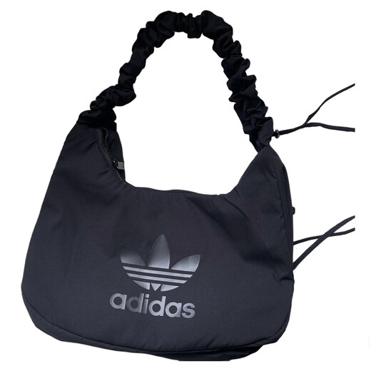 阿迪达斯 （adidas）/三叶草 帆布 帆布包云朵包手提单肩包 中号JP0145 暖沙色KA9272大号 羊角包