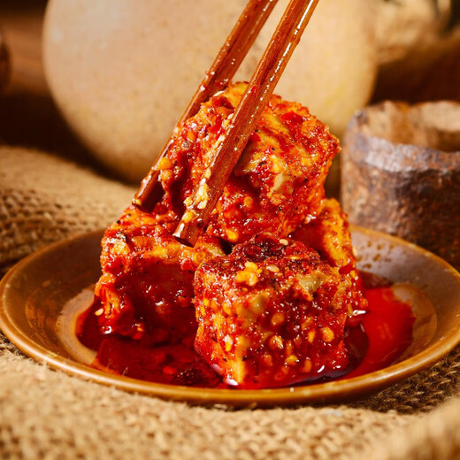 Jiajiang fermented fermented spicy fermented fermented bean curd 300g ready-to-eat rice molded tofu mixed with noodles sauce tofu condiment hot pot dipping sauce