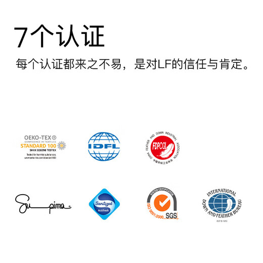 拉芙菲尔 米亚 五星级酒店枕头抑菌可水洗成人家用高弹枕芯单人 一对拍2 单只 A类抗菌高枕（1050g）