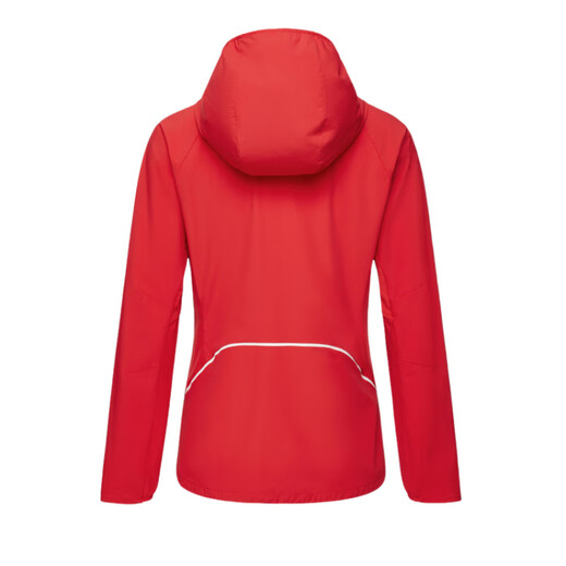 迪桑特（DESCENTE）RUNNING系列UPF100防晒轻薄透气夜跑外套上衣梭织夹克女款 RD-RED S