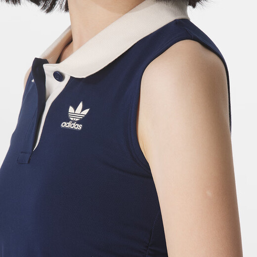 阿迪达斯 （adidas）三叶草女装 2025夏季新款运动服潮流时尚透气休闲背心无袖T恤 KE3893/建议拍大一码 S