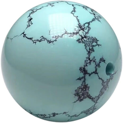 Hubei original mine turquoise mesh flower single bead loose bead quality high porcelain diamond passion bracelet accessories spaced beads with beads fine high porcelain 6mm / two