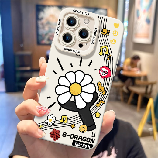 KYODO Jingmei Duo Quan G-Dragon mobile phone case is suitable for Apple iQOO Huawei vivo Xiaomi OPPO OnePlus protective case GD support stick Angel eye Angel eye black MY6624 Please contact us for ordering for Honor model [Customer service note]