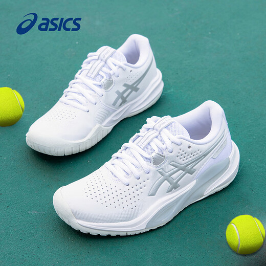Asics tennis shoes women's spring new professional wear-resistant training sports shoes GEL-CHALLENGER 15 1042A294-101 36