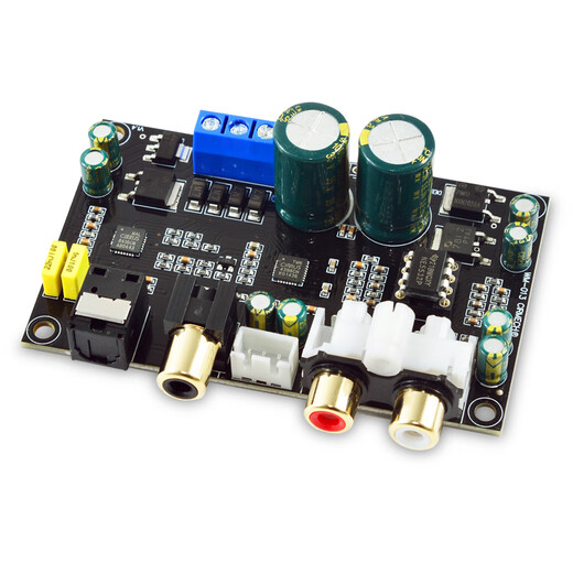 HIFI fever-grade high-fidelity CS8416CS4398 chip 24BIT192KHz coaxial fiber DAC decoding board