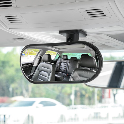 Qianfu Automobile Sun Visor Retalla de visión FIJA MOTROR REVERSE ASISTENTE ASISTIDO ASISTIDO ASISTENCIA Curvado Mirador de observación de bebé DM-153 [Modelo de pasta] Mirror de visualización trasera