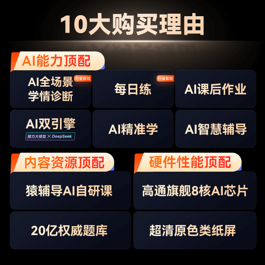 Xiaoyuan AI learning machine R1, national subsidy of 500 yuan, all-round AI treasure box, AI emotional companionship, 1v1 full-scenario tutoring, tablet eye protection screen 13.2 8+256