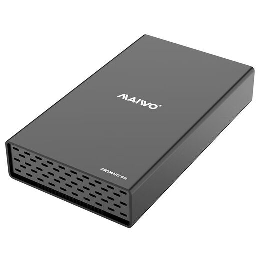 麦沃硬盘盒2.5/3.5寸串口通用type-C3.1外置读取器集线器K3527CH K3527CH  3.5英寸HUB口盒
