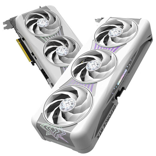 GALAXY GeForce RTX 5080 Xingyao LUNA OC 16G GDDR7 DLSS 4 E-sports game design editing AI computer mirror graphics card