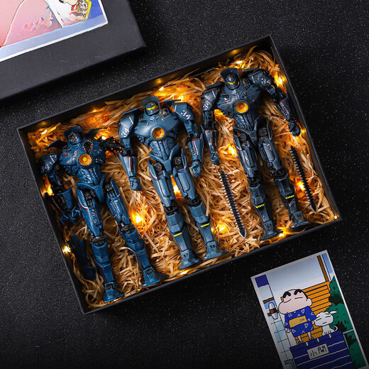 NECA Pacific Rim Mecha Model Spielzeug Rache-Wanderer Doppelblatt Eureka Storm Red Ornamente 679- [Melancholy Romeo] [Originalpaket (Kollektion von Ihrer eigenen)]