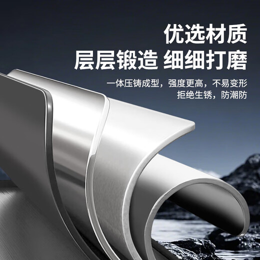 ProPre thickened stainless steel air conditioner outdoor unit bracket stainless steel air conditioner bracket air conditioner rack suitable for Haier Kelon TCL Midea Gree air conditioner rack air conditioner bracket 1.5P upgraded universal version