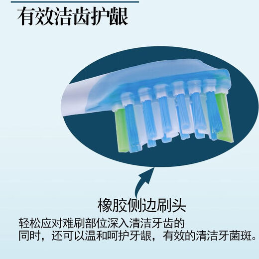 
Philips electric toothbrush head HX9924HX9953HX9043HX9901 original replacement brush head Zhizhen 3 pieces HX9043 Zhizhen white 3 pieces box