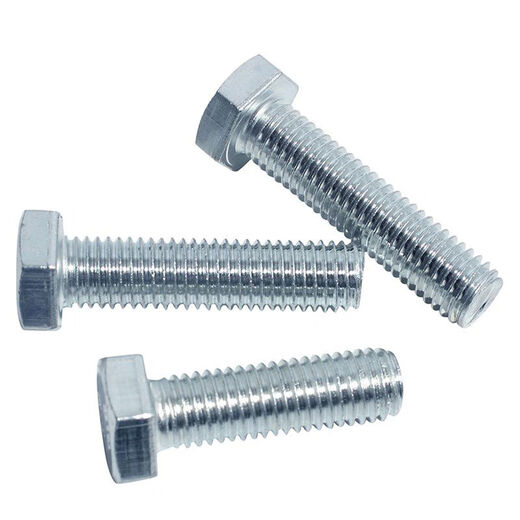 Wuyou Craft 4.8 Grade galvanized outer hexagon screw national standard GB30 bolt extended screw M6-M10M12-M24 Full teeth M16755 Jin [Jin equals 0.5 kg] about 19