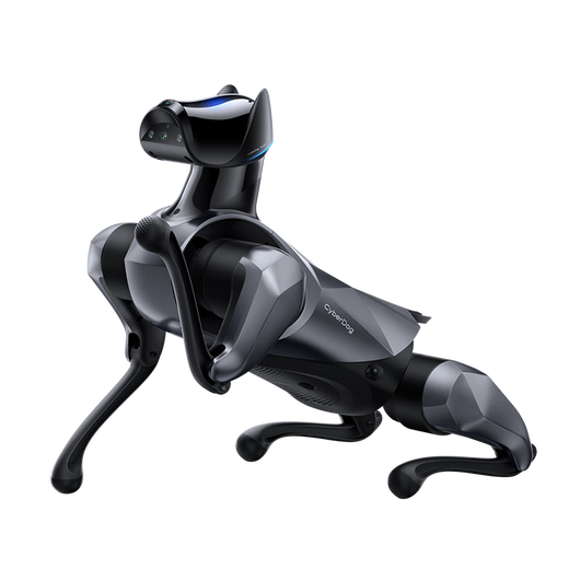 Xiaomi (Mi) Eiseneimaschinenbriefhund Bionischer Roboter Cyberdog 2 Elektronischer Hund Vierbeinige intelligente intelligente Sense-Wissensdifferenzierung der zweiten Generation Schwarz 99 Neu