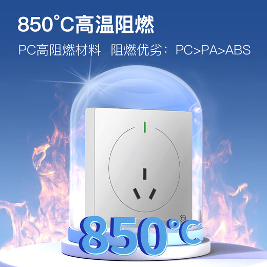 Isolierte, wasserdichte Schaltsteckdose, Schalttafel nach neuem nationalen Standard 86, verdeckter 16-A-Dreiloch-Wandstecker, speziell für Warmwasserbereiter, Klimaanlagen und Großgeräte, internationales IP68-Niveau, mattes Adlergrau