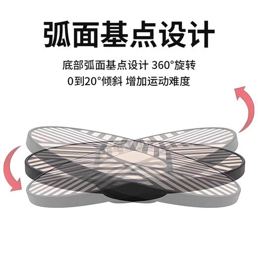 煦凛德国平衡板球瑜伽健身核心力量身体协调性康复体能脚踝康复训练器 【小号黑蓝色】-（防滑底部）
