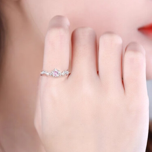 Bestie ring s999 sterling silver for girls, a couple's ring, niche token for men and women, anniversary gift for sisters, star and moon couple ring, free engraving, exquisite gift box