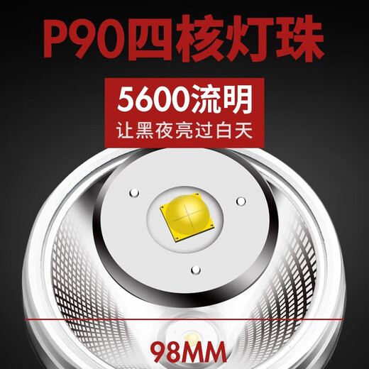MANON MESSIANT strong light head lamp charging super bright head-mounted flashlight long-range hernia outdoor mine super long battery life 9923 white light standard version