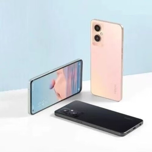 OPPOA96 5G Teléfono móvil Dual-SIM dual Snapdragon Snapdragon 695 Procesador 6.43 pulgadas Ultra definición Pantalla grande 4500mAh Batería grande 33W Carga rápida El respaldo preferido del estudiante A96 Desbloqueo de cara negra 8GB+128GB [Paquete dos]