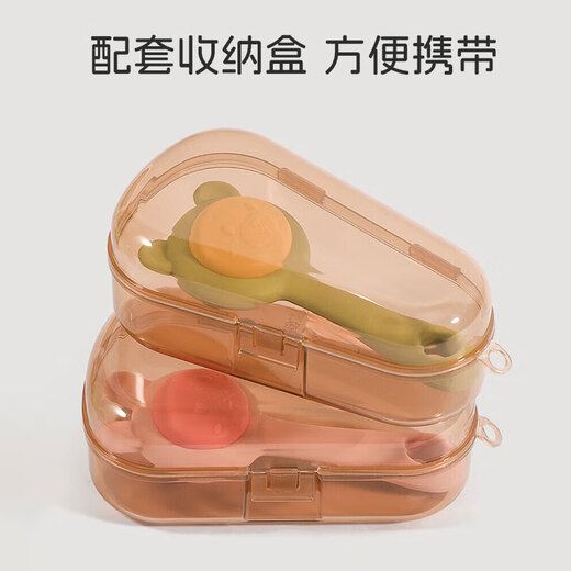 马博士婴儿牙胶手摇铃硅胶宝宝可咬磨牙咬咬乐手摇铃口欲期玩具粉色