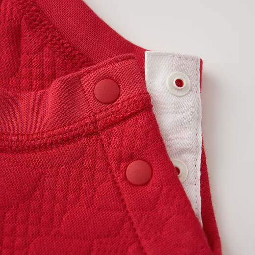 Tongtai (TONGTAI) baby autumn clothing set autumn and winter pure cotton warm baby clothes children's high-waist autumn pants Golden Lion Xianrui 90cm