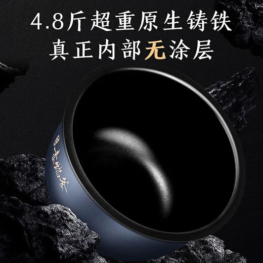 Gree (GREE) Dasong rice cooker household rice cooker 4L large capacity appointment timer multi-function touch smart porridge and soup non-stick inner pot rice cooker steaming rice pot four-liter steaming rice cooker 4L native cast iron pot 0-coated app model GDCF-4015C