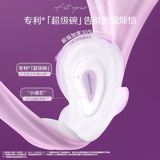 Beizi women's urine leakage absorbent napkin 190mm*18 pieces postpartum urine leakage sanitary napkin adult incontinence special urine leakage pad