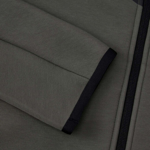 NIKE Men's AS M NK TCH FLC FZ WR HOODIE Knitted Jacket HV0950-289 Khaki L