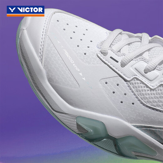 VICTOR2025 new Victor Victor Badminton Shoes Men and Women Anti-slip Wear-resistant Shock Absorbing Professional Sports Shoes P9200cHP P9200cHP White and Green 41